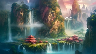 治愈唯美国风山水