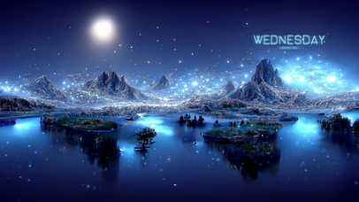 唯美治愈星月夜