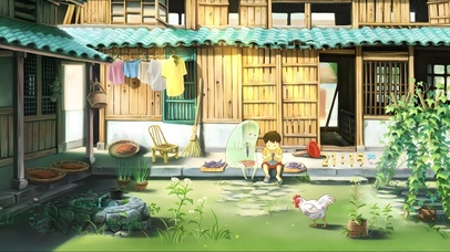 4K夏日乡村庭院