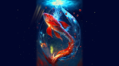 锦鲤附体 财源广进