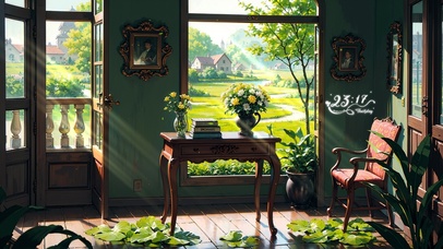 4K唯美治愈乡下小屋