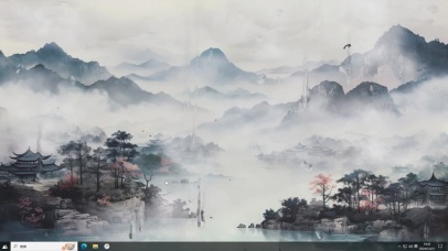古风AI山水-桌面主题