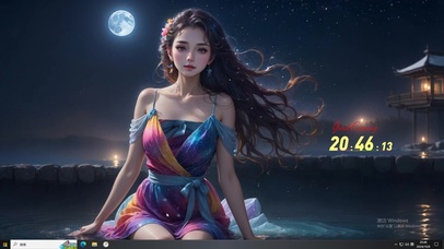 月下少女