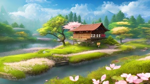 4k桃源风景