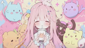 可爱萌系少女