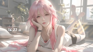 甜美女孩蝶祈