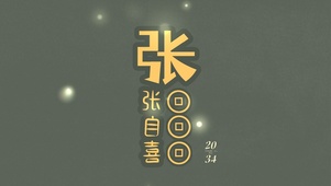 张张自喜发财壁纸