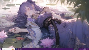 治愈紫少女