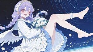 星空下的少女-秤亚津子