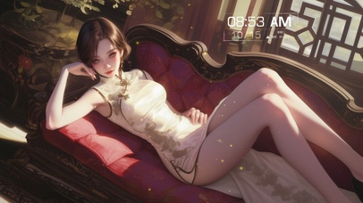 如同雕塑般精致，勾勒出优雅曲线