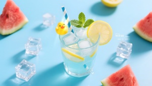 夏日气泡水
