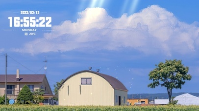 夏天的午后小屋