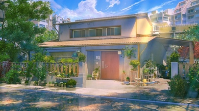 静谧温馨的小院