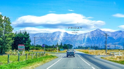 唯美治愈乡间公路