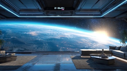 太空客厅超宽屏带鱼屏