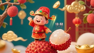 可爱小财神