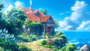 海边温馨小镇