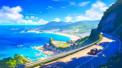 4K治愈环海公路