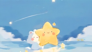 可爱星星猫咪