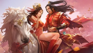 踏彩云而来