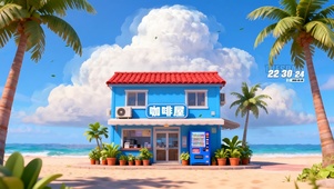 海边咖啡屋