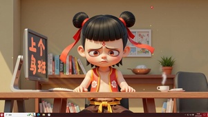上个鸟班哪吒主题
