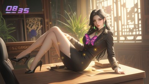 裙袂在波心写出柔软的诗行