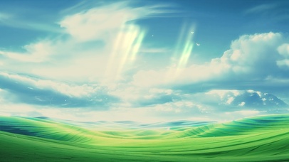 绿色ai护眼壁纸