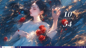 治愈玫瑰少女