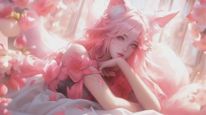 粉色糖果-可爱少女