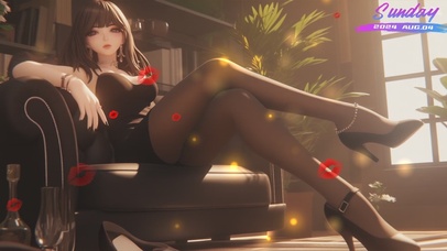 气质如山间的幽兰，淡雅不失高贵