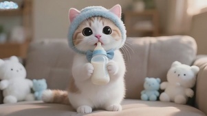 可爱小奶猫