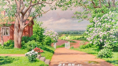 4k高清法式花园