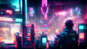 赛博朋克炫酷城市