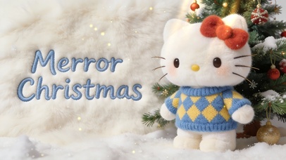 冬日氛围hello kitty