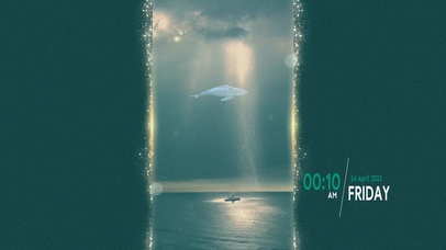 天上水 4K简约动态壁纸