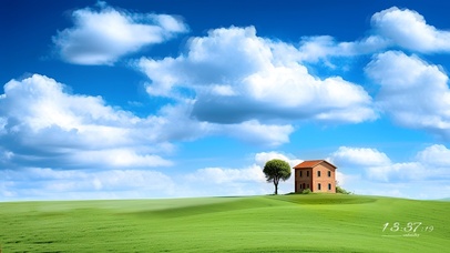 草原上的佩奇小屋