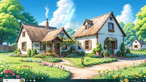 护眼 退隐山林小屋