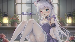 白发小萝莉