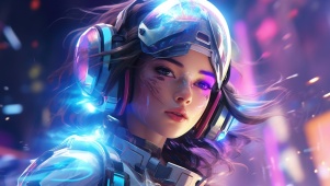 电竞少女