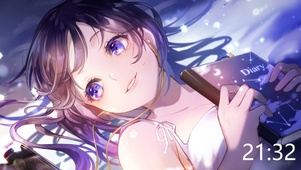好梦晚安 二次元少女动态壁纸