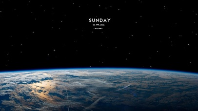 星空中的地球 风景动态壁纸 动态壁纸下载 元气壁纸