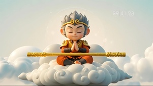 打坐悟空