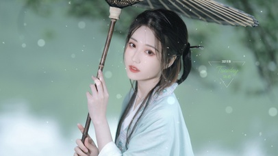 古风清纯美女