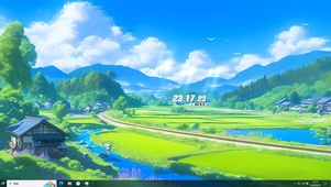 宫崎骏夏日乡村