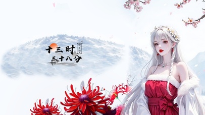 彼岸花古风少女