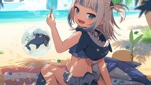 可爱 鲨鱼