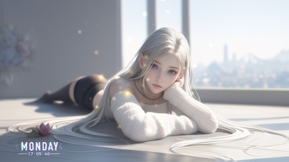 澈又深邃，令人无法移开视线