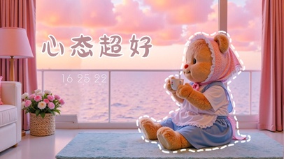 黄油小熊心态超好