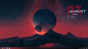 火星地表主题